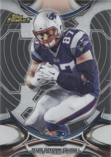 2015 Topps Finest Rob Gronkowski #73