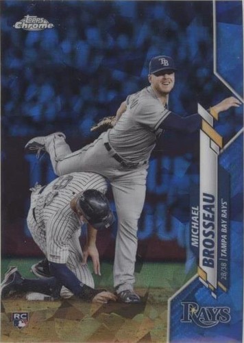 2020 Topps Chrome Sapphire Edition - Michael Brosseau #133