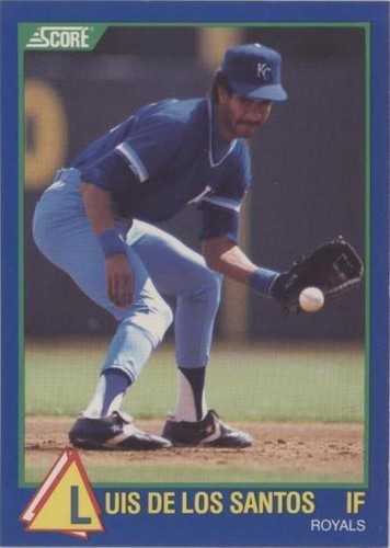 1989 Score 100 Hottest Rookies - Luis De Los Santos #52