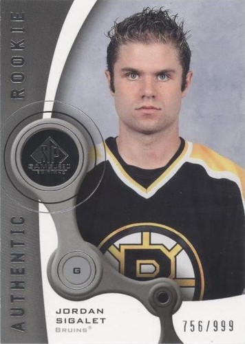 2005-06 SP Game Used Edition - Jordan Sigalet #180