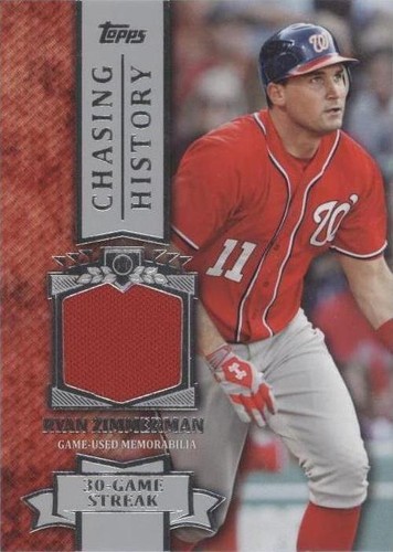 2013 Topps - Ryan Zimmerman #CHR-RZ