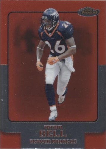 2006 Topps Finest Tatum Bell #50