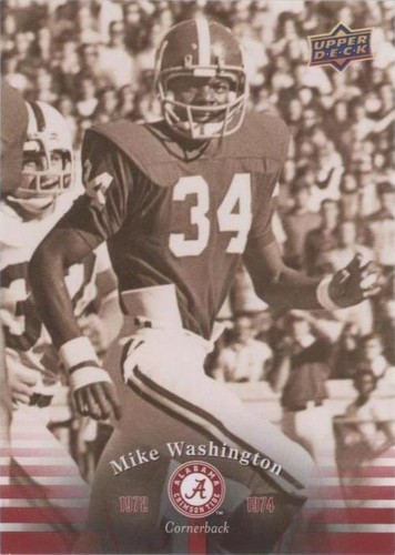 2012 Upper Deck University of Alabama Mike Washington #22