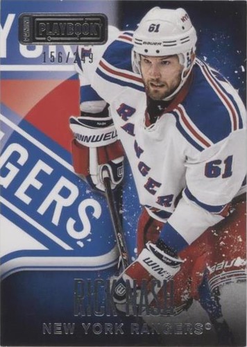 2013-14 Panini Playbook - Rick Nash #52
