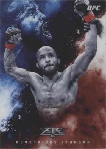 2017 Topps Chrome UFC - Demetrious Johnson #UF-DJ
