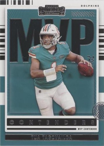 2021 Panini Contenders Tua Tagovailoa #MVP-TTA