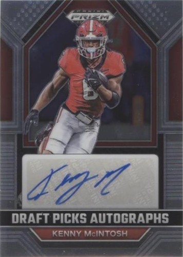 2023 Panini Prizm Draft Picks Kenny McIntosh #DPA-KMC