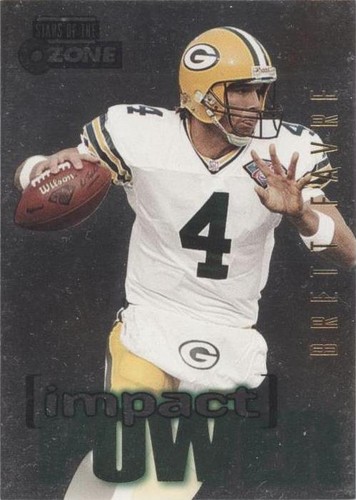 1995 Skybox Impact Brett Favre #IP15