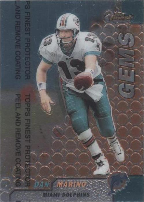 1999 Topps Finest Dan Marino #128