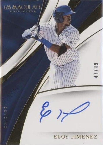 2017 Panini Immaculate Collection - Eloy Jimenez #IS-EJ
