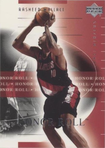 2001-02 Upper Deck Honor Roll - Rasheed Wallace #71