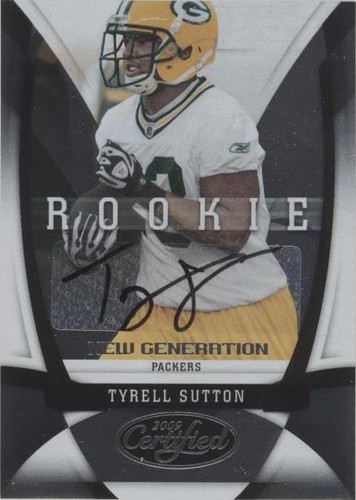 2009 Certified Tyrell Sutton #199
