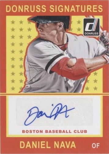 2014 Panini Donruss - Daniel Nava #DN