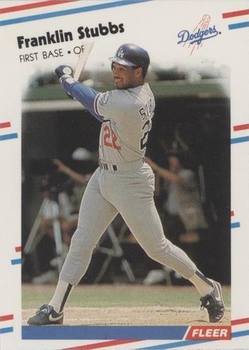 1988 Fleer - Franklin Stubbs #527