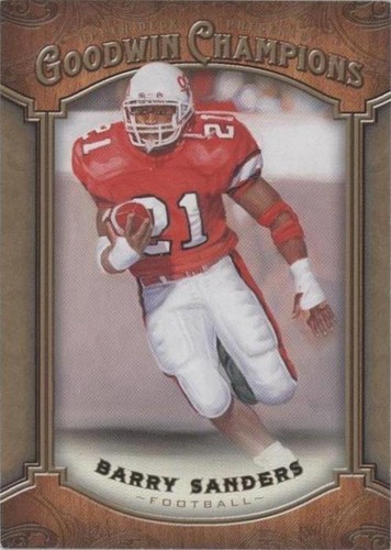 2014 Upper Deck Goodwin Champions Barry Sanders #107