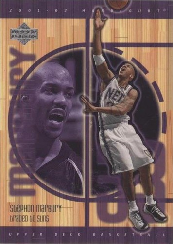 2001-02 Upper Deck Hardcourt - Stephon Marbury #64
