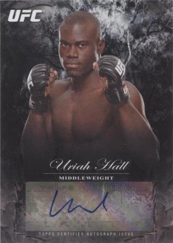 2014 Topps UFC Bloodlines - Uriah Hall #FA-UH