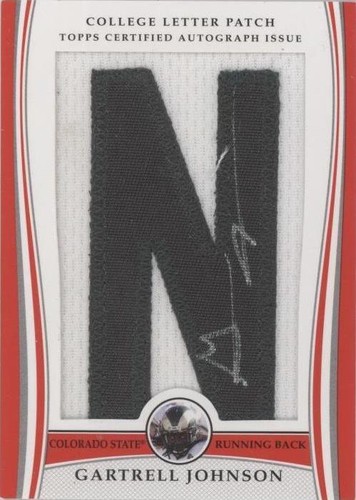 2009 Bowman Draft Picks Gartrell Johnson #LAP-GJ