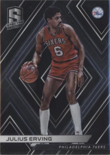 2024-25 PANINI PRIZM JULIUS ERVING 35/99 LEGENDS PURPLE SP