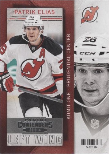 2013-14 Panini Playoff Contenders - Patrik Elias #64