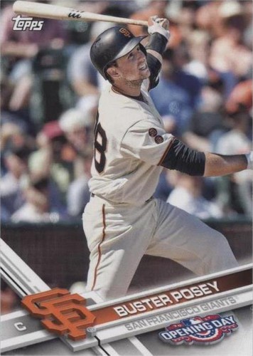 Buster Posey 2010 Topps Opening Day Rookie RC Card #207