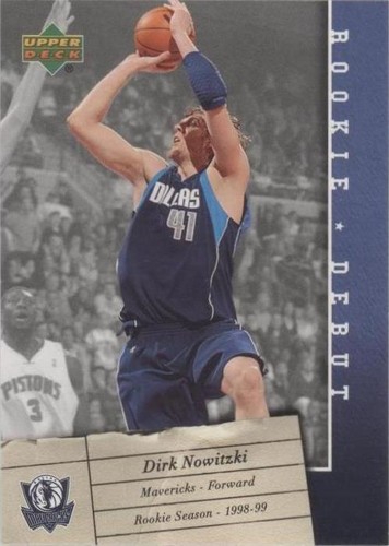 2006-07 Upper Deck Rookie Debut - Dirk Nowitzki #18