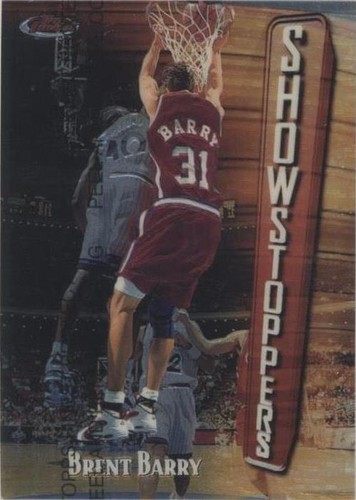 1997-98 Topps Finest - Brent Barry #184