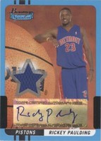 2004-05 Bowman Signature - Rickey Paulding #79