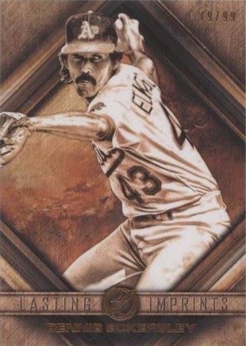 2016 Topps Legacies of Baseball - Dennis Eckersley #LI-DE