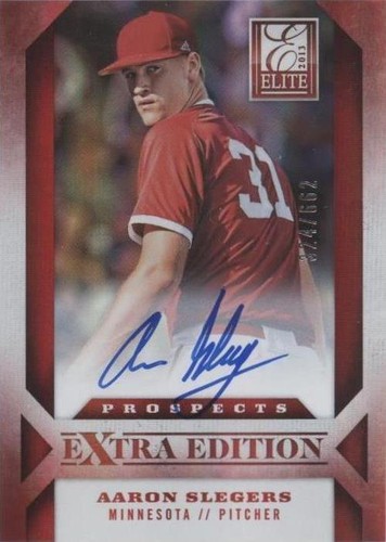 2013 Panini Elite Extra Edition - Aaron Slegers #163