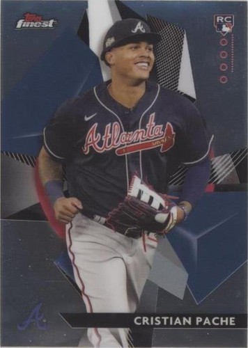 2021 Topps Finest - Cristian Pache #FRD-CP