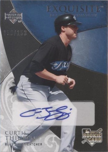 2007 Upper Deck Exquisite Rookie Signatures - Curtis Thigpen #142