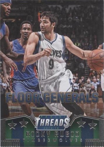 2014-15 Panini Threads - Ricky Rubio #6