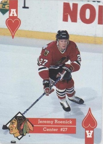 1995-96 Hoyle Western Conference Playing Cards - Jeremy Roenick #AH