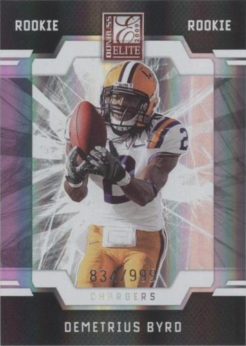 2009 Donruss Elite Demetrius Byrd #129