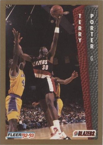 1992-93 Fleer - Terry Porter #190
