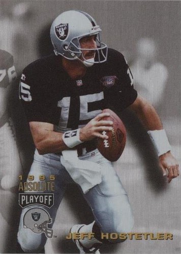1995 Playoff Absolute Jeff Hostetler #165