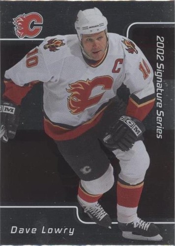 2001-02 In the Game Be A Player Signature Series - Dave Lowry #089