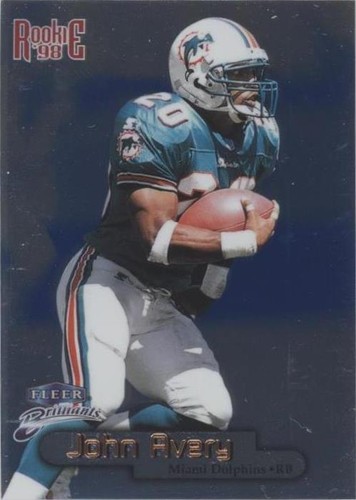 1998 Fleer Brilliants John Avery #116B