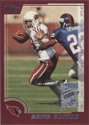 2000 Topps #299 David Boston Cardinals Signed Auto *E4251 | eBay