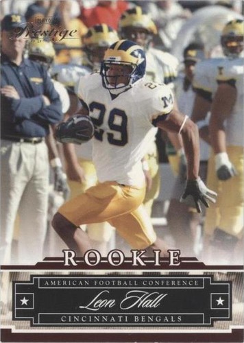 2007 Playoff Prestige Leon Hall #193