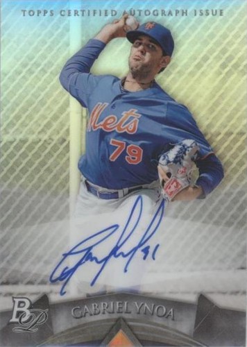 2014 Bowman Platinum - Gabriel Ynoa #AP-GY