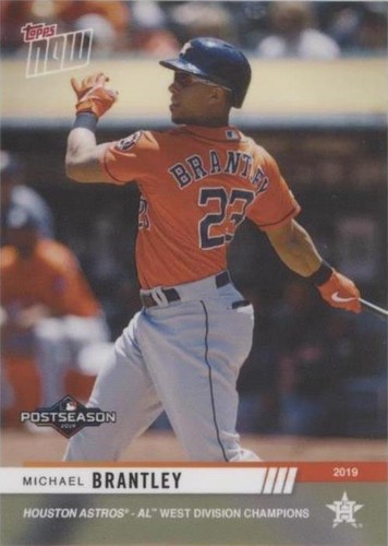 2019 Topps Now - Michael Brantley #PS-55