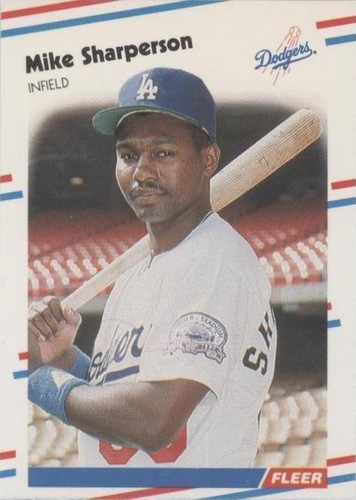 1988 Fleer - Mike Sharperson #525