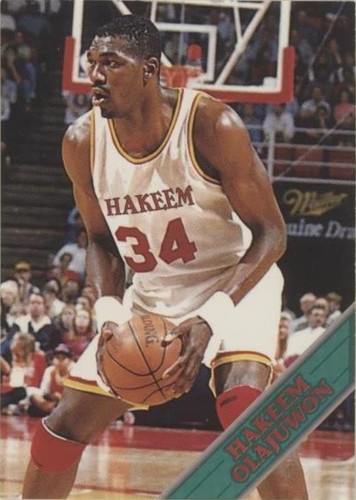 1995 Pacific Prism Draft Picks - Hakeem Olajuwon #19