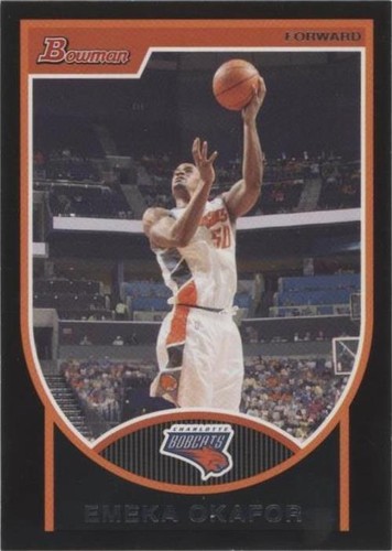 2007-08 Bowman Draft Picks & Stars - Emeka Okafor #50