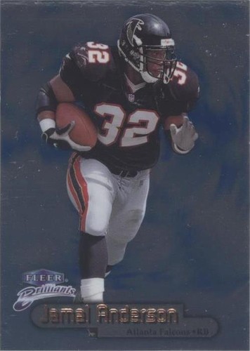 1998 Fleer Brilliants Jamal Anderson #27B