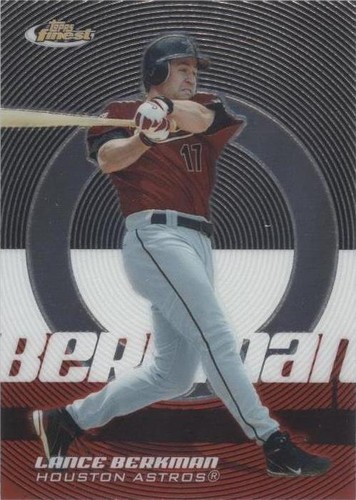 2005 Topps Finest - Lance Berkman #115