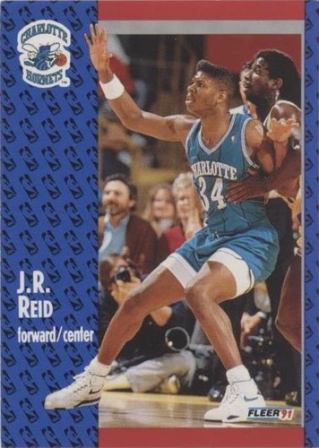 1991-92 Fleer - J.R. Reid #24