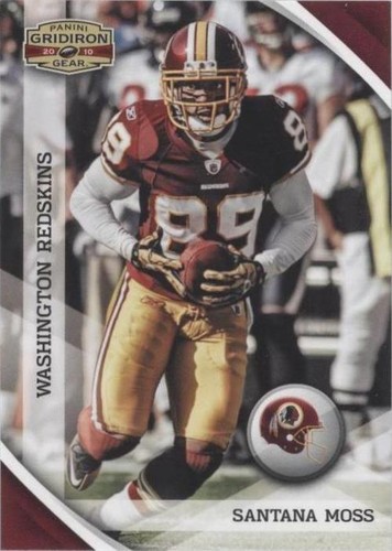 2010 Panini Gridiron Gear Santana Moss #150